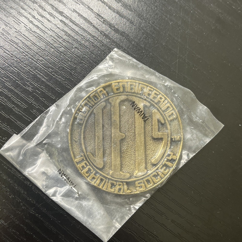 Vintage JETS Junior Engineering Technical Society Member Challenge Coin