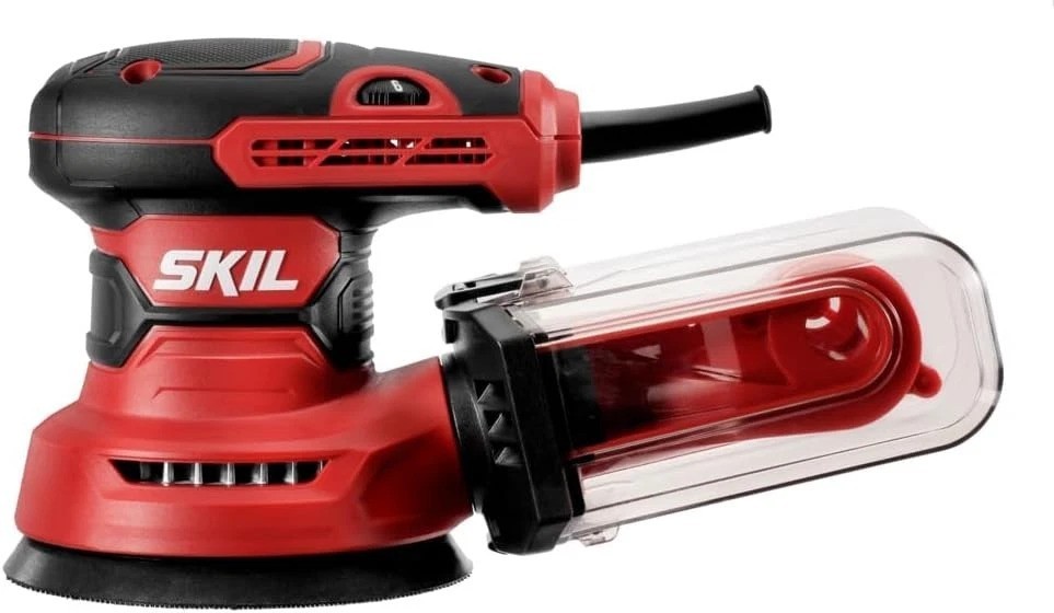 Versatile 5" Random Orbital Sander with Variable Speed and Dust Collector System