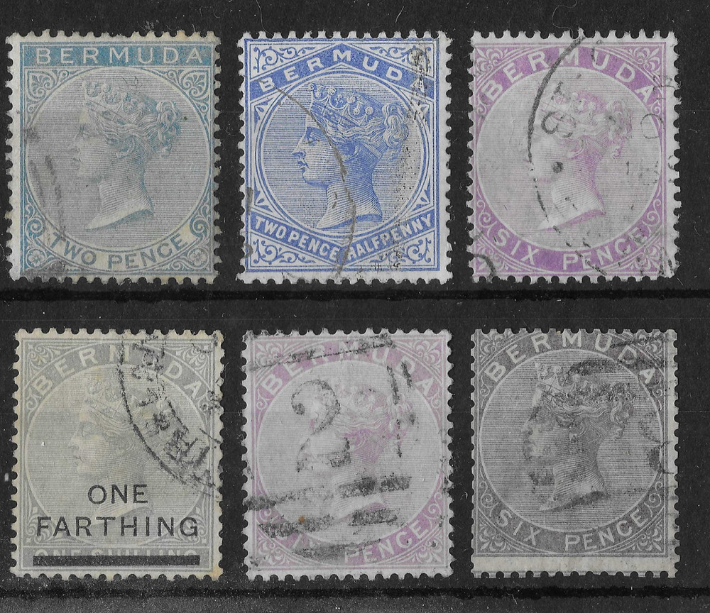 Bermuda 1865-1904 QV Selection (10v)