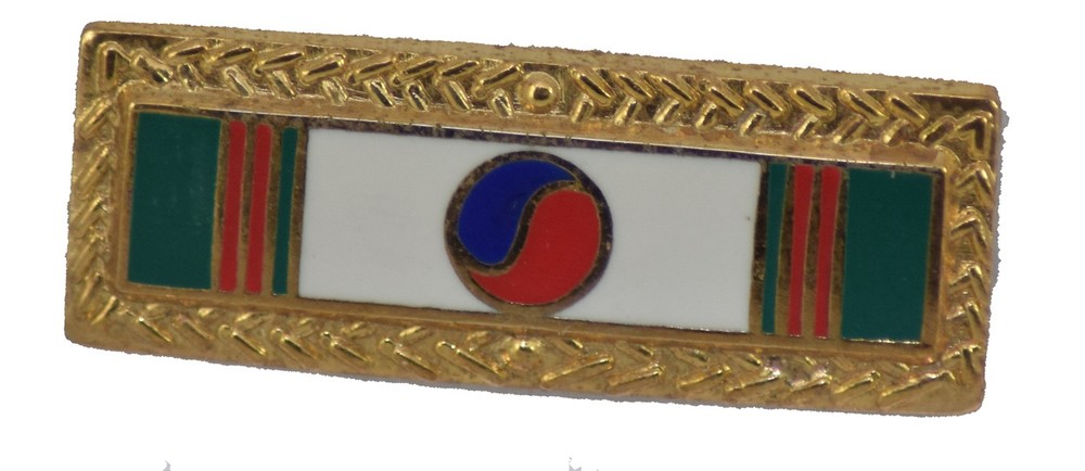 KOREA PRES UNIT CITATION HAT PIN