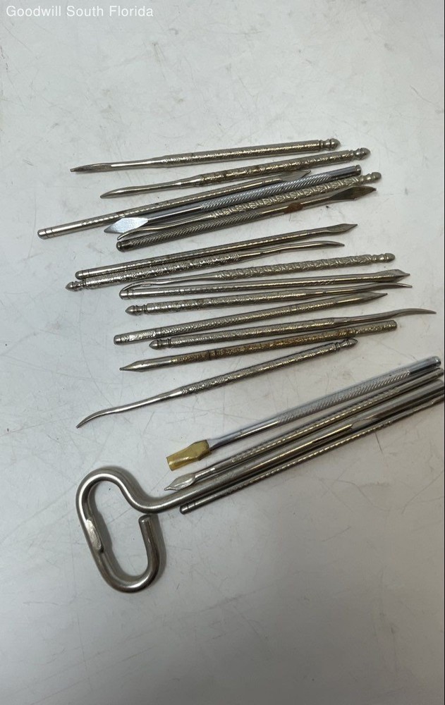 Lot Of Assorted Silver-Tone Mixed Tools Nutcrackers Handheld Tools