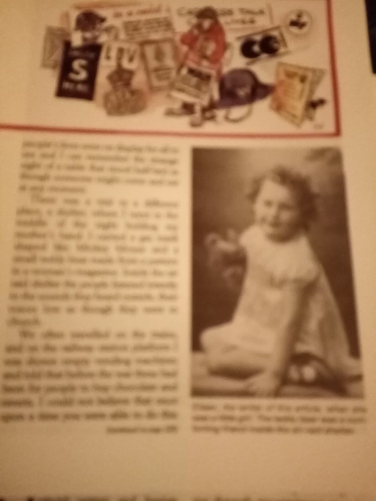 Xm50  Ephemera 1994 Article A Child At War Eileen Moore