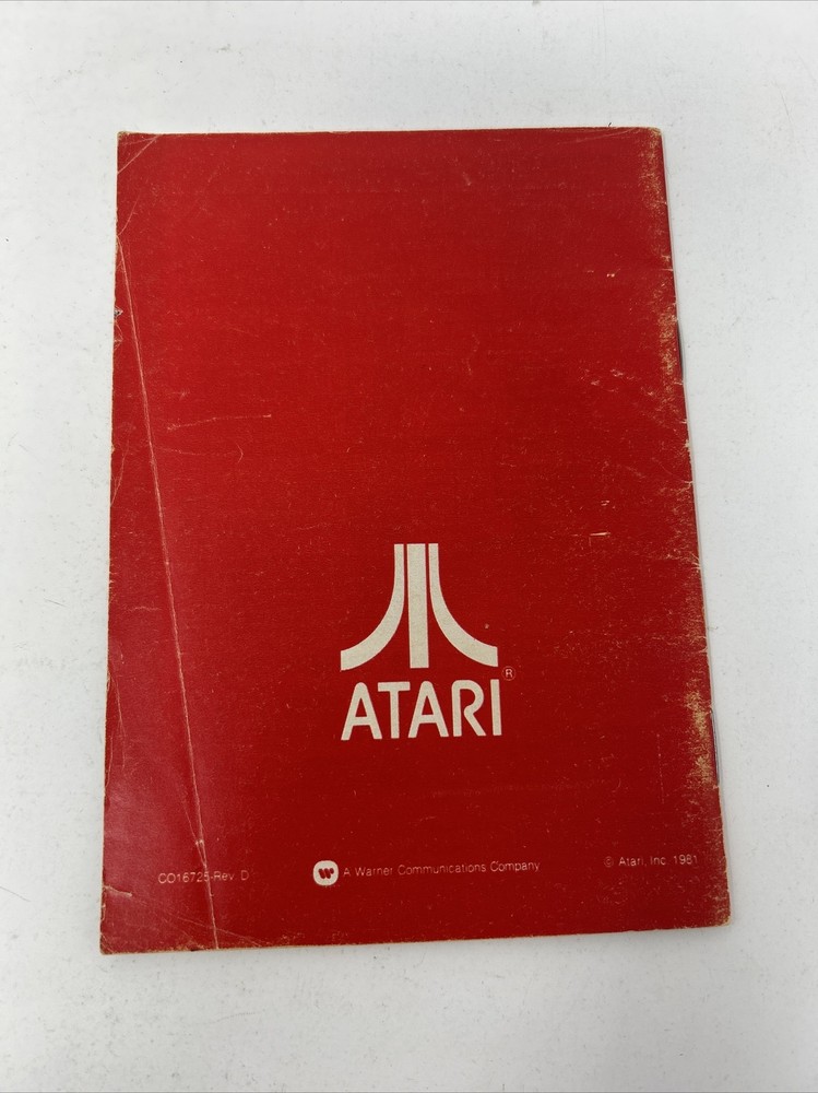 ATARI CATALOG 45 GAME PROGRAM CARTRIDGES