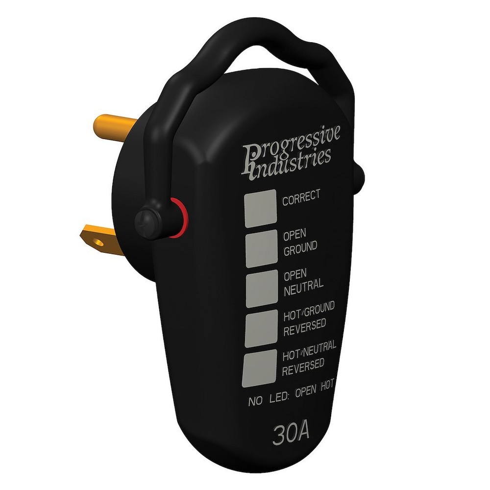 PROGRESSIVE RV RECEPTACLE TESTER - 30A- RRT-30