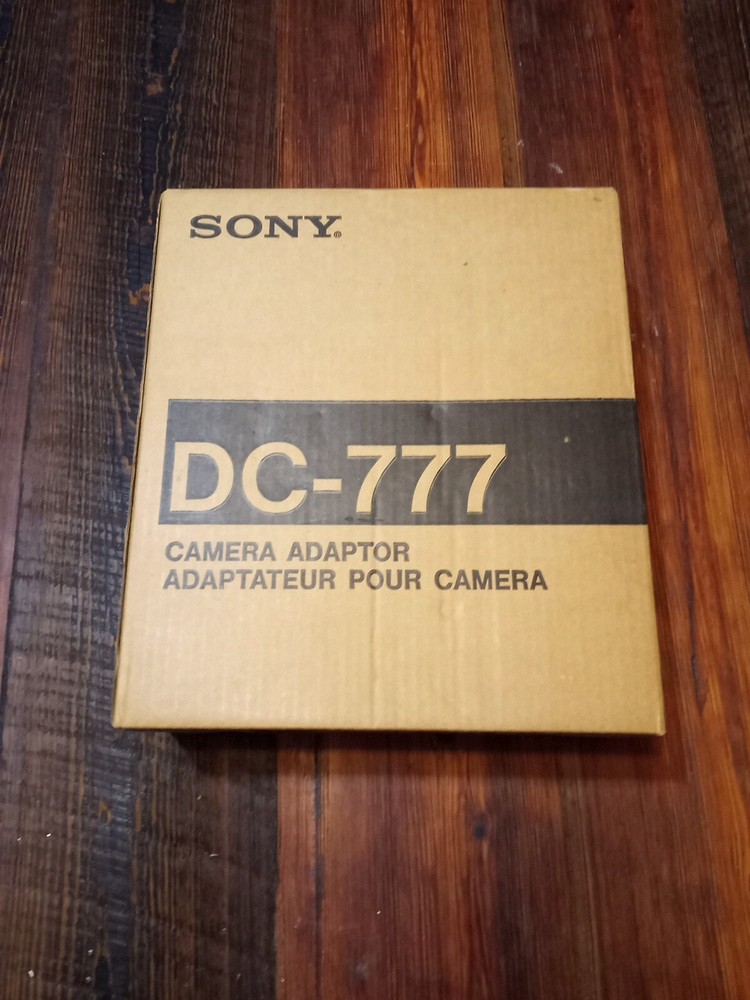 New Sony Camera Adaptor DC-777