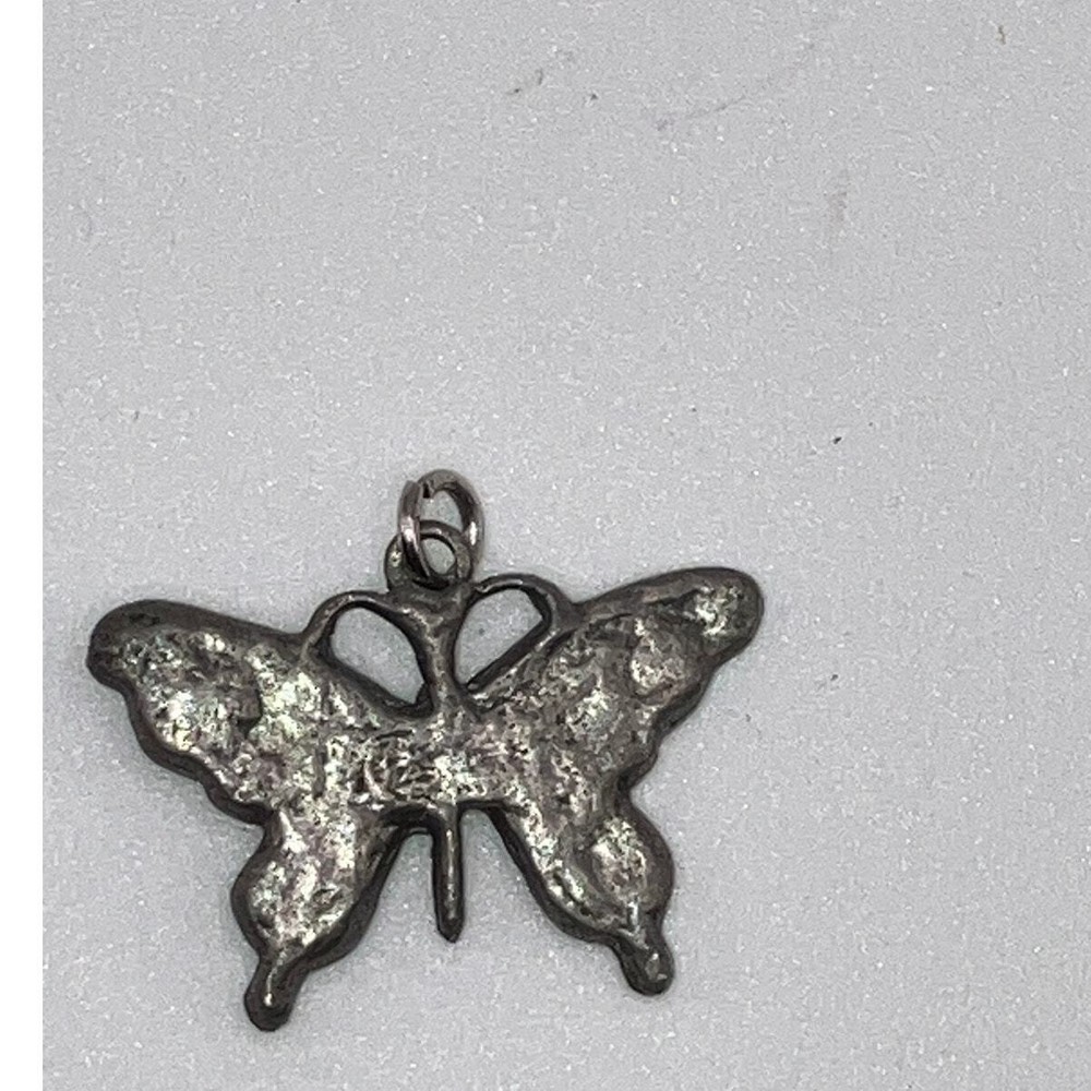 Purple Silver-Tone 1" Pendant!