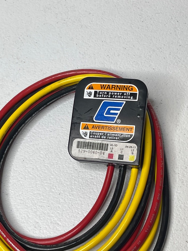 Copeland Scroll Power Cable 529-0600-04 W/ Molded Plug