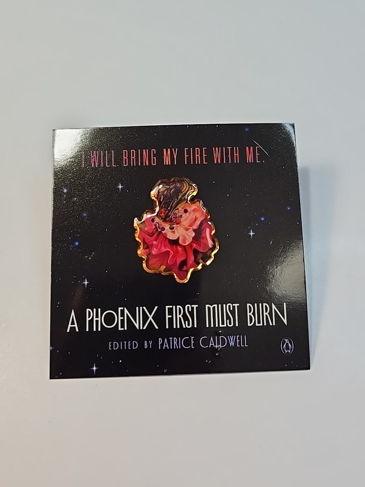 A Phoenix First Shall Burn Lapel Pin I Will Bring My Fire With Me