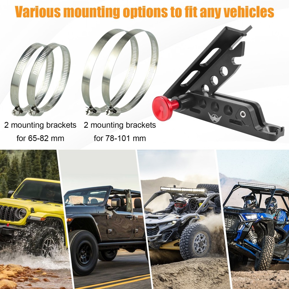 Fire Extinguisher Holder Adjustable Roll Bar Fire Extinguisher Mount Bracket