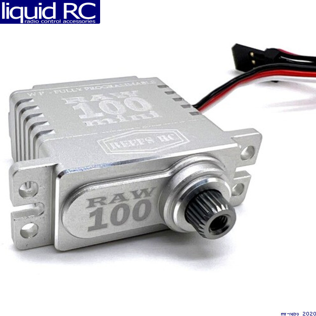 Reefs RC REEFS134 Raw 100 Mini Servo Programmable