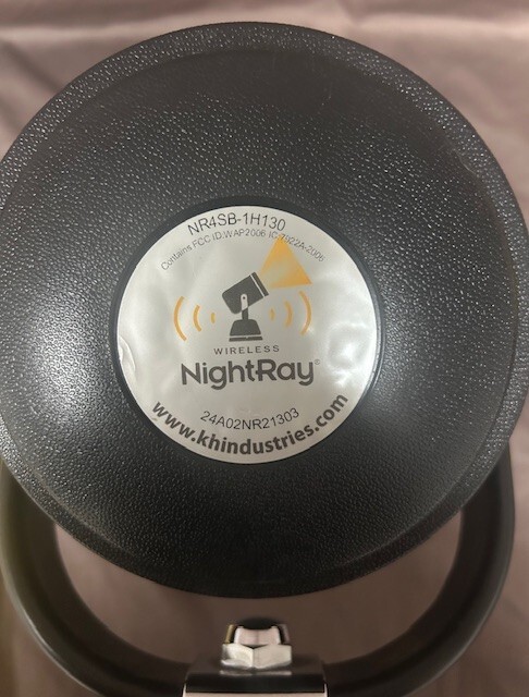 KH INDUSTRIES, NIGHTRAY LIGHT, HALOGEN, WITH REMOTE, NR4SB-1H130