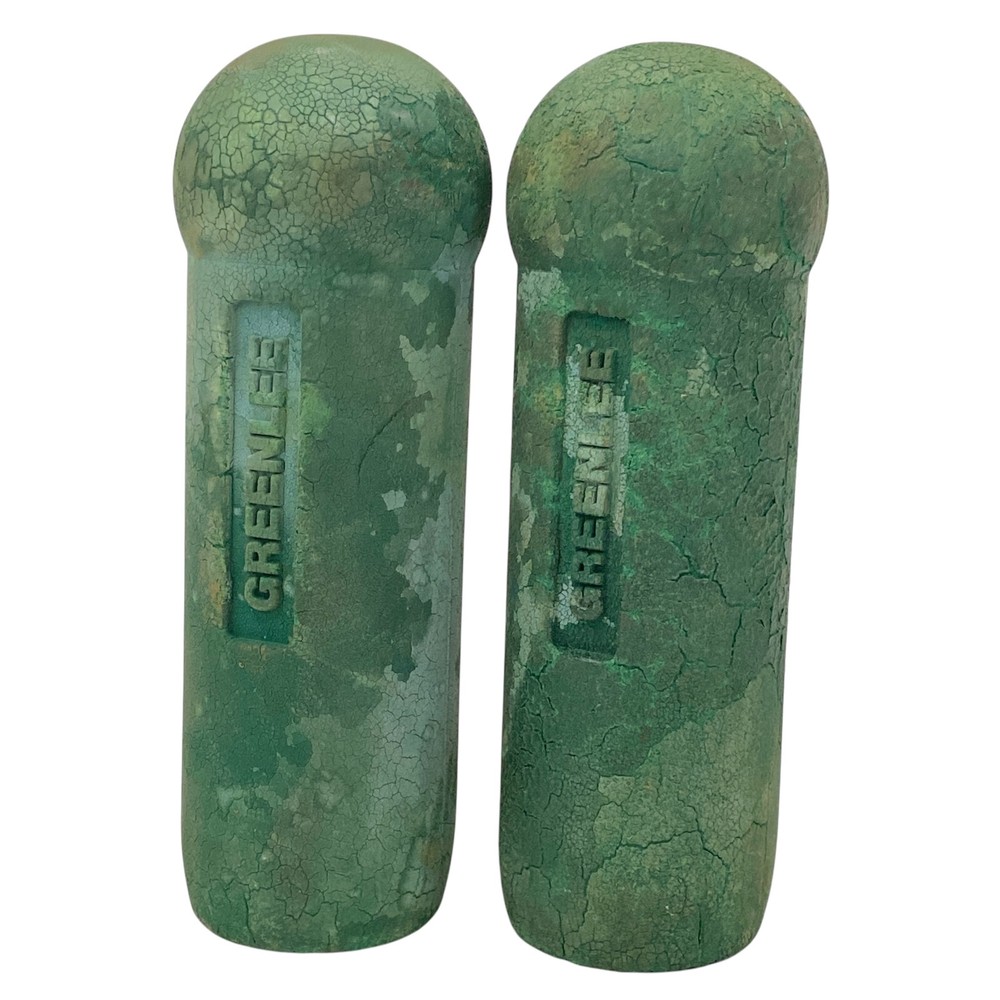 Greenlee 5 in Long Soft Handle, Green, 2 Pcs
