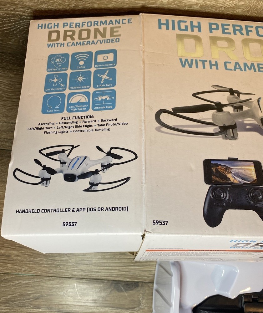 High Performance Drone with Camera/Video - Ages 8+ (59537)
