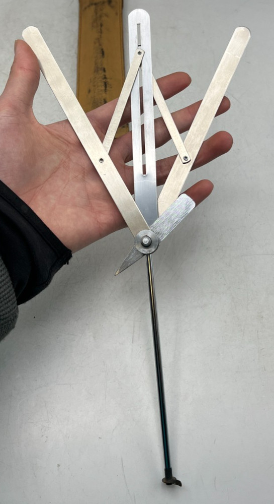 Dillon Bisector Corner Angle Tool by Suttle Equipment Co w/ Case