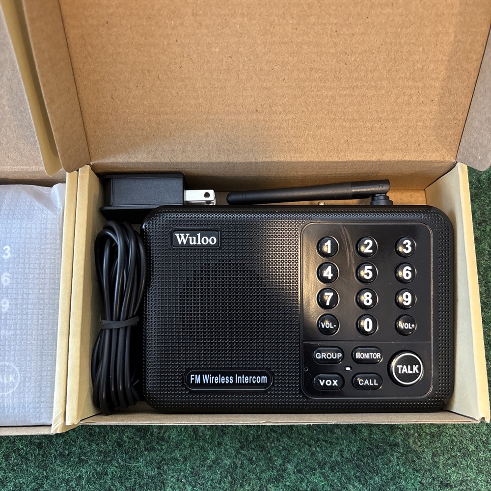 Wuloo 4 pack Wireless Intercom System 10 Channel 3 Code, WL666, Free Shipping