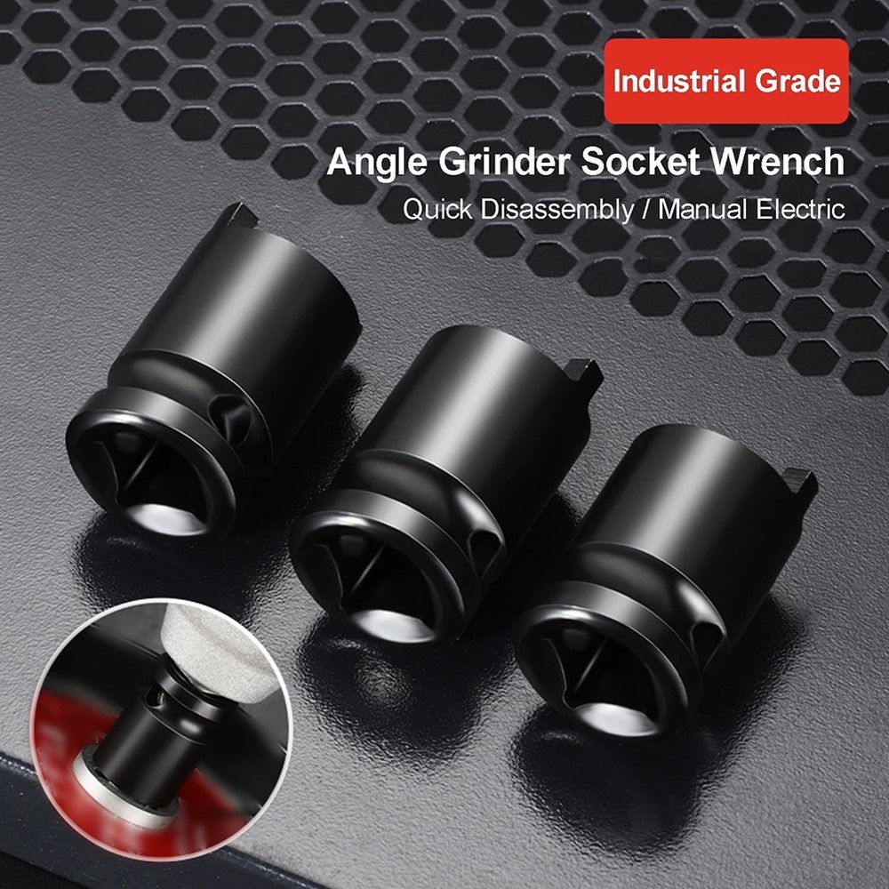 Angle Grinder Socket Wrench,Black Pressure Plate Removal Thread Release Adapter