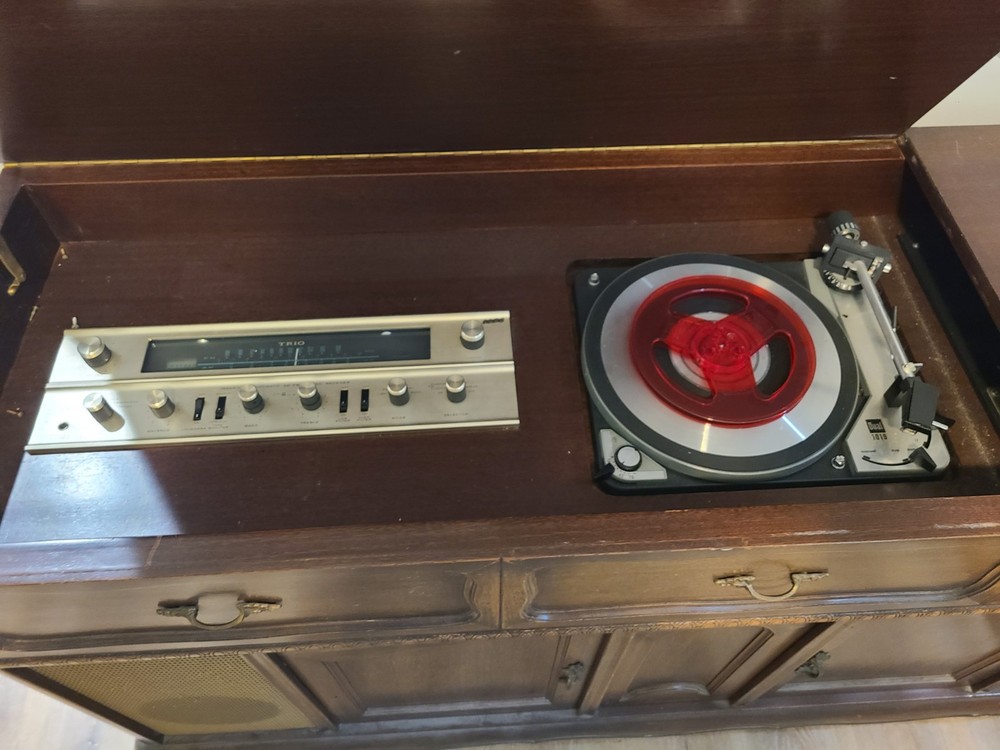 Vintage Stereo Cabinet