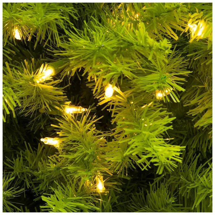 **VIRAL**Pre-Lit Christmas Tree - 7.5 ft GRINCH TREE