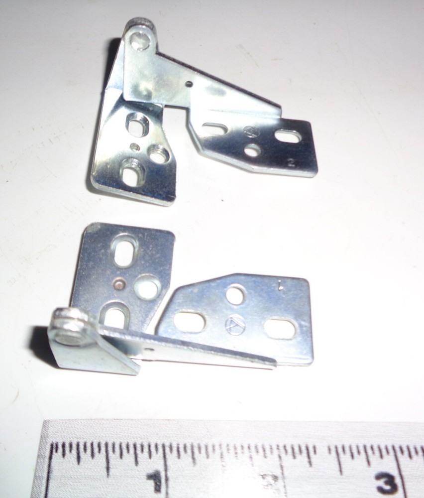 NOS Set Amerock Permabrite Cabinet / Drop Leaf Hinges