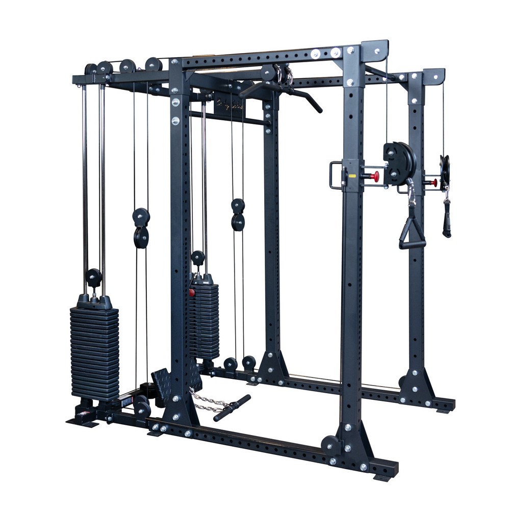 Body-Solid Functional Trainer Attachment with Weight Stacks