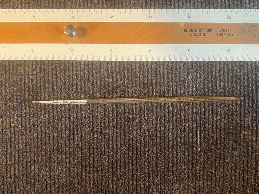 Vintage HELLER Round FILE 6”