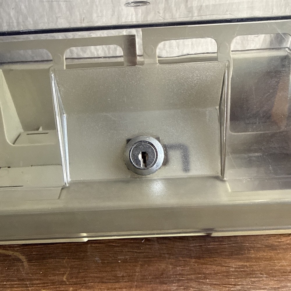 Vintage Floppy Disk Case Storage