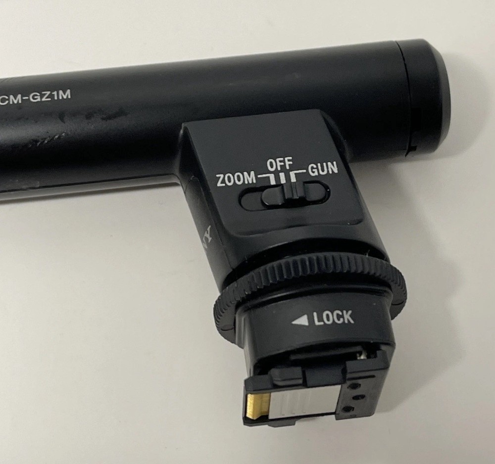 Sony ECM-GZ1M Zoom Microphone for Cameras with Multi-Interface / No Windshield