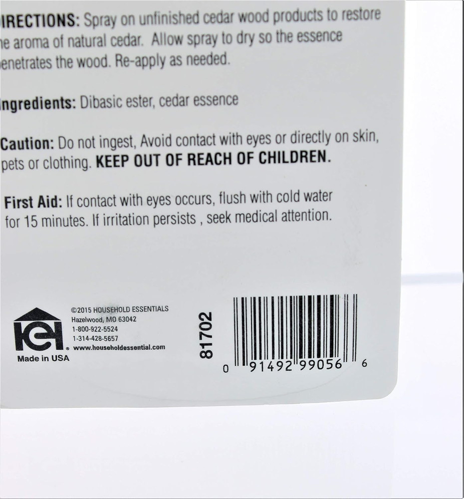 Cedar Fresh 81702 Cedar Power Spray 2Fl. Oz/ 59 Ml