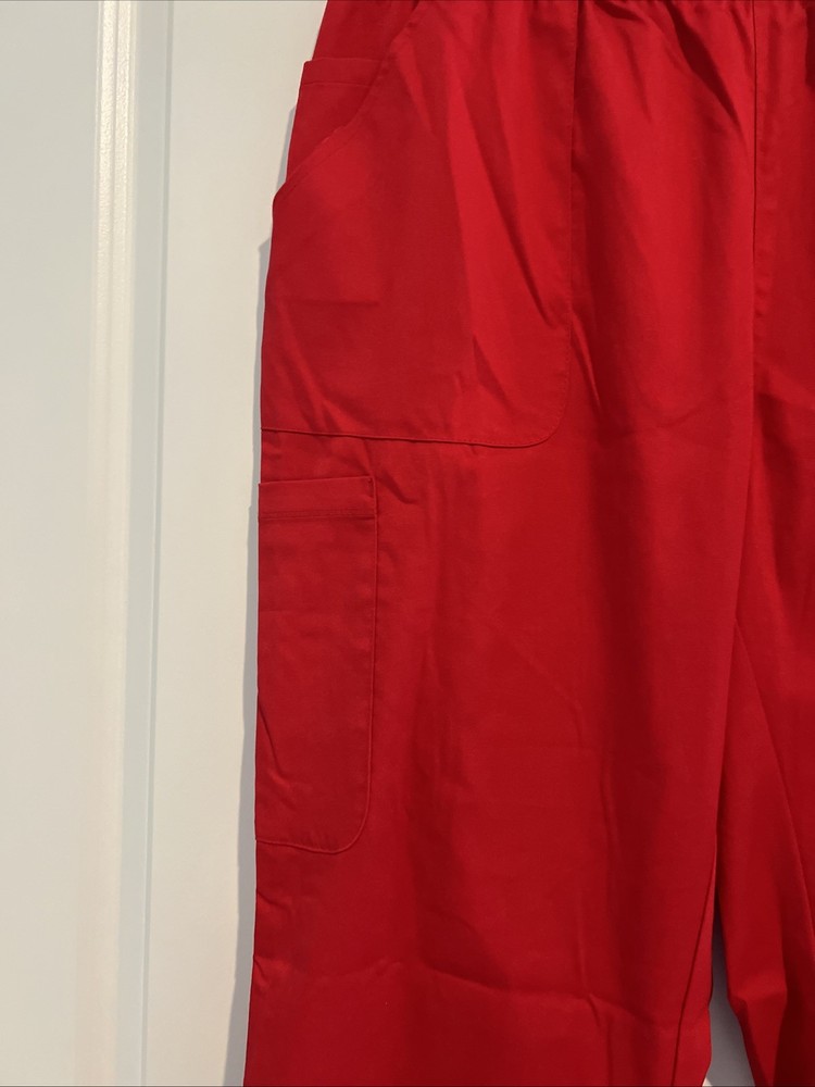 Edge by IRG Red Scrub Set Xl Top And Bottom