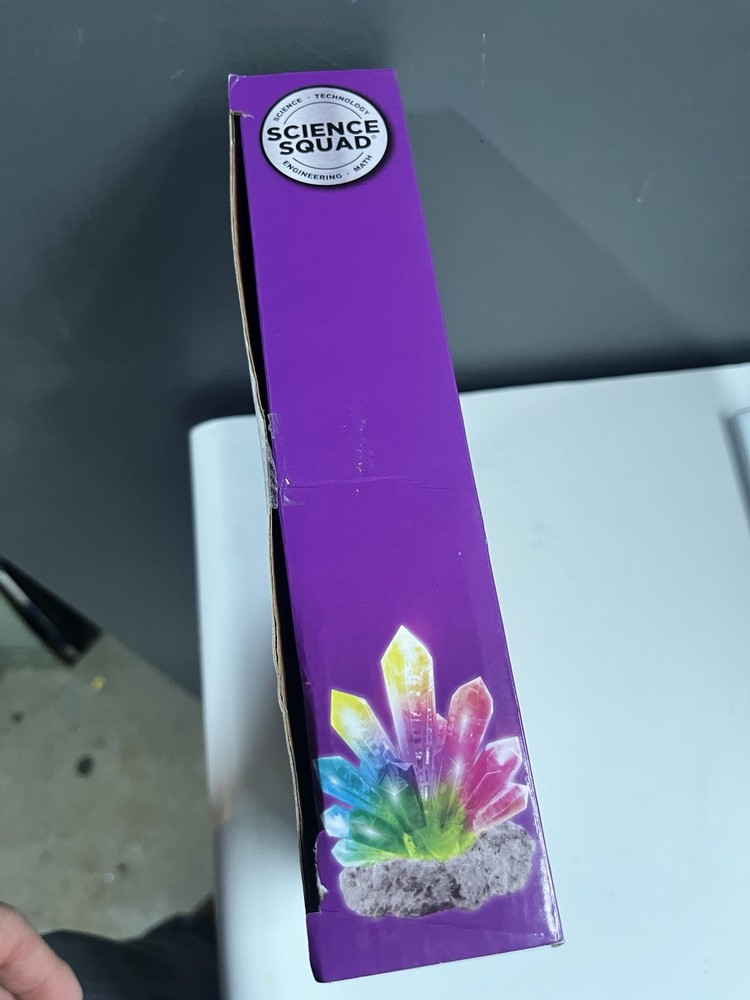 NEW Science Squad Unbelievable Science Grow & Create Crystals