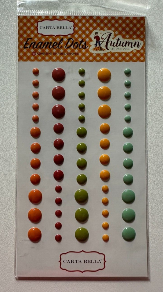Carta Bella Enamel Dots-Multiple Variations Available-You Choose