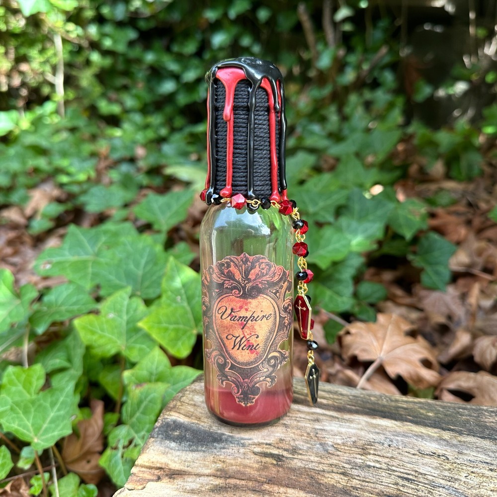 Vampire Drink Decorative Color Changing Potion Bottle Bookshelf Gothic Decor