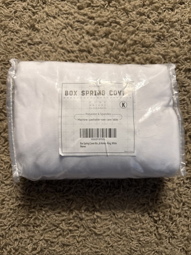 Alyvia Spring Box Spring Cover King, New