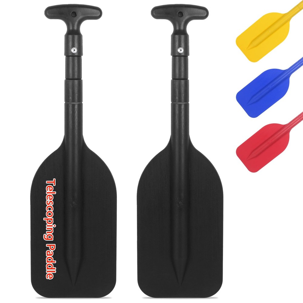 Telescoping Boat Oars 2 Pack, Emergency Paddle Collapsible Boat Paddle 21"-43...