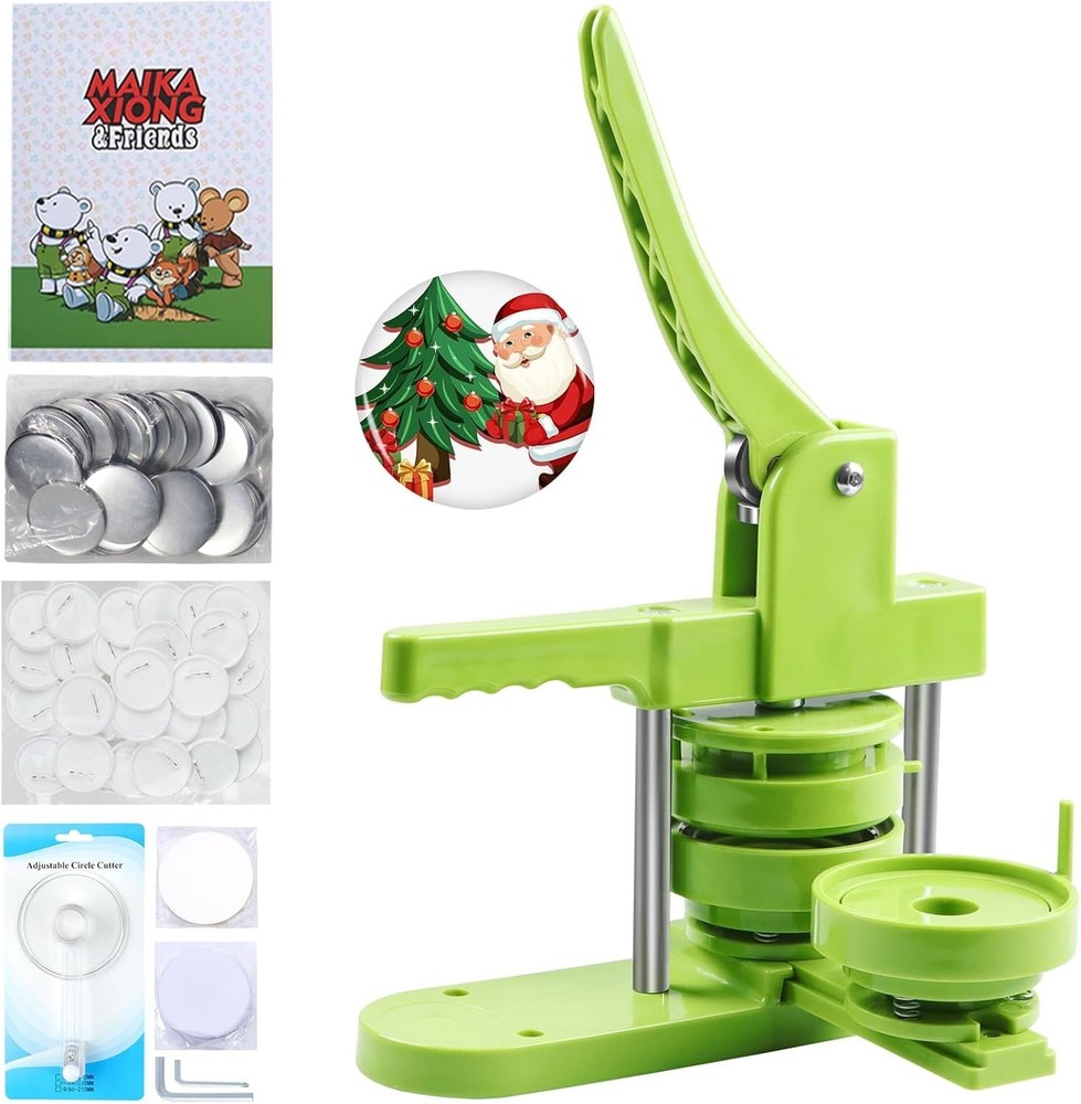 75mm Button Press Machine - Durable, User-Friendly & Perfect for DIY Projects!