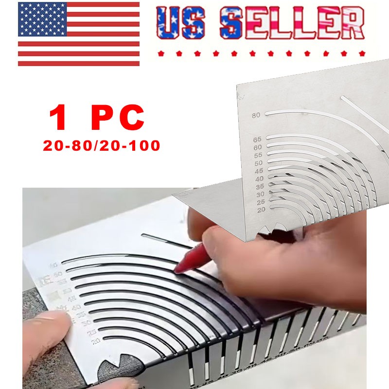 Precision Flex Angle Arc Marking Tool 90 Degree Line Drawing for Precision Work