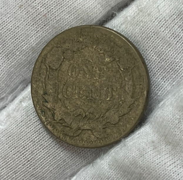 1858 US Flying Eagle Cent Low Grade