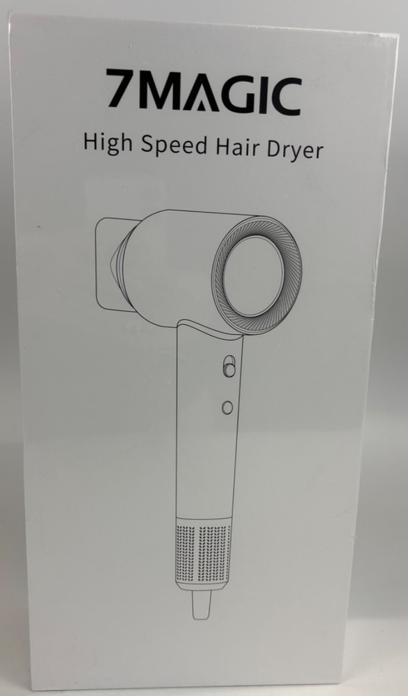 7 Magic High Speed Hair Dryer Open Box