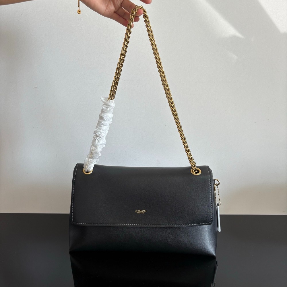 COACH Chelsea Shoulder Bag 30 - Chain CDS61 Black