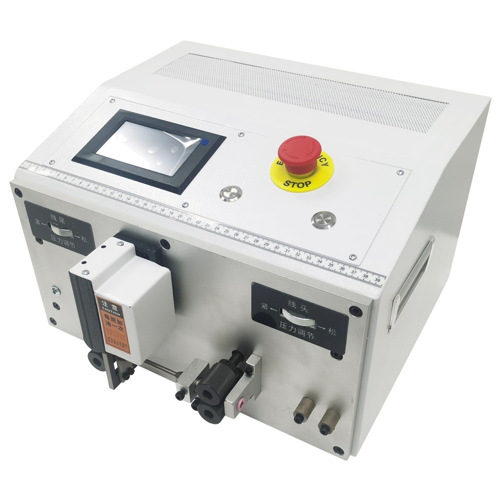 110V Fully Automatic Wire Cable Stripping Machine 0.1-4.5mm² Copper Cable Cuttin
