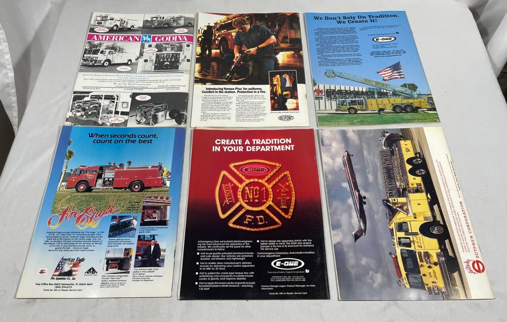 FIRE COMMAND magazine 12 issues from 1987