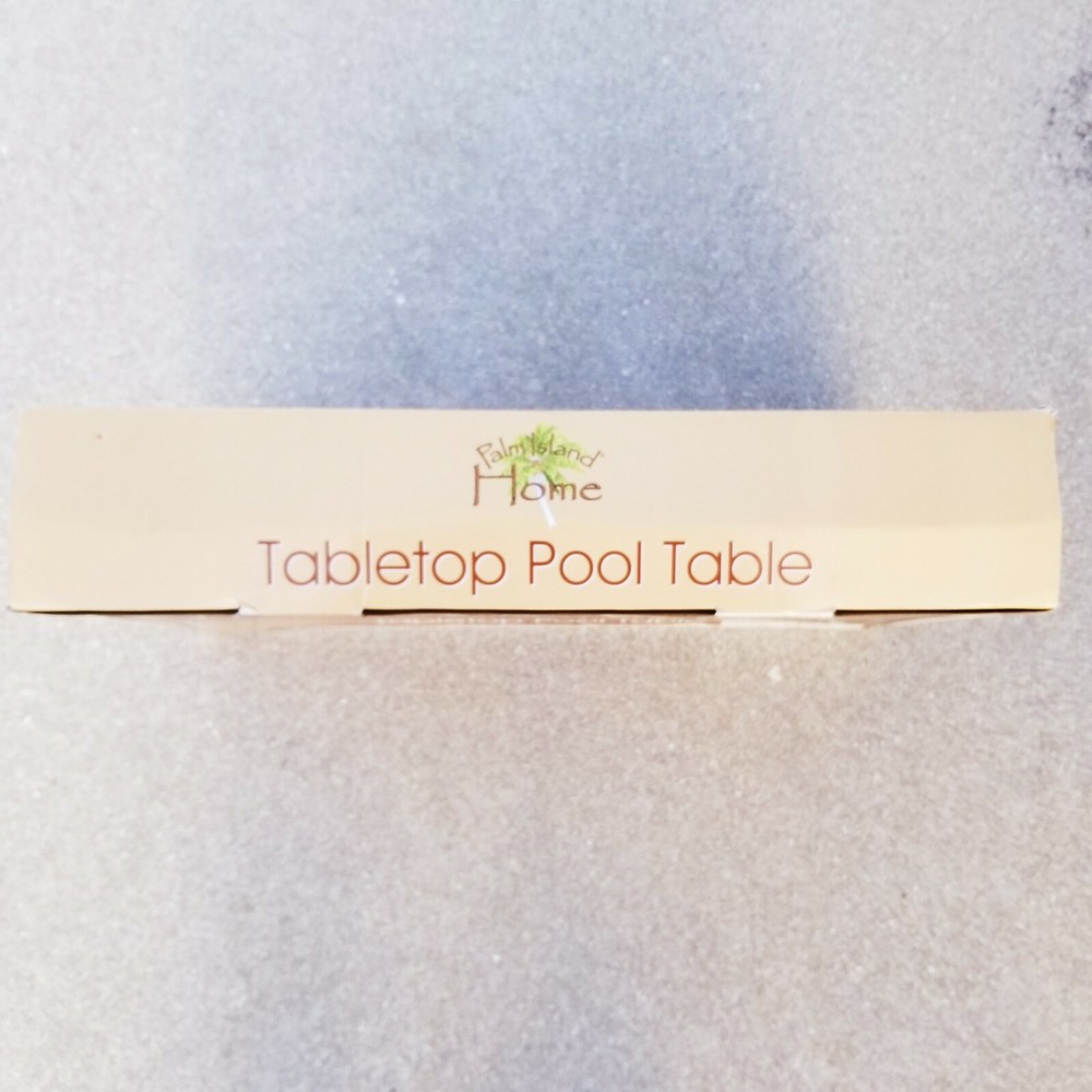 Palm Island Home 20" Tabletop Pool Table - New