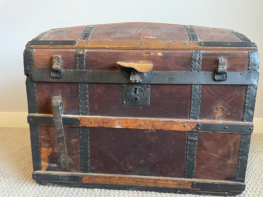 Antique Steamer Trunk
