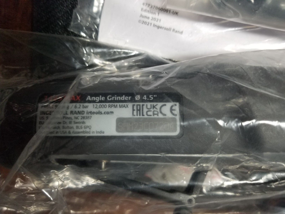 Ingersoll Rand 3445MAX Angle Grinder