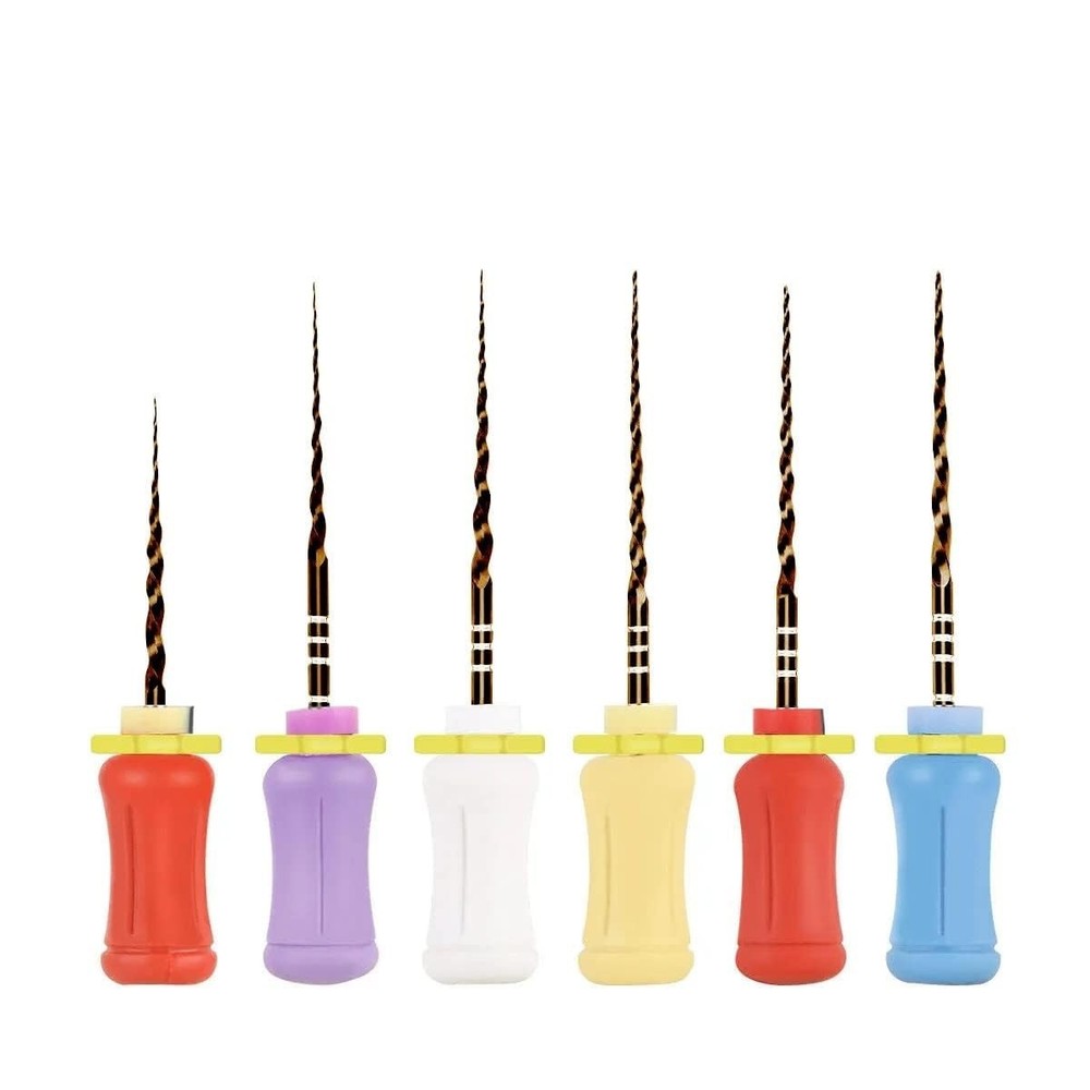Protaper Gold Hand Files #25mm Color Coded (F2)