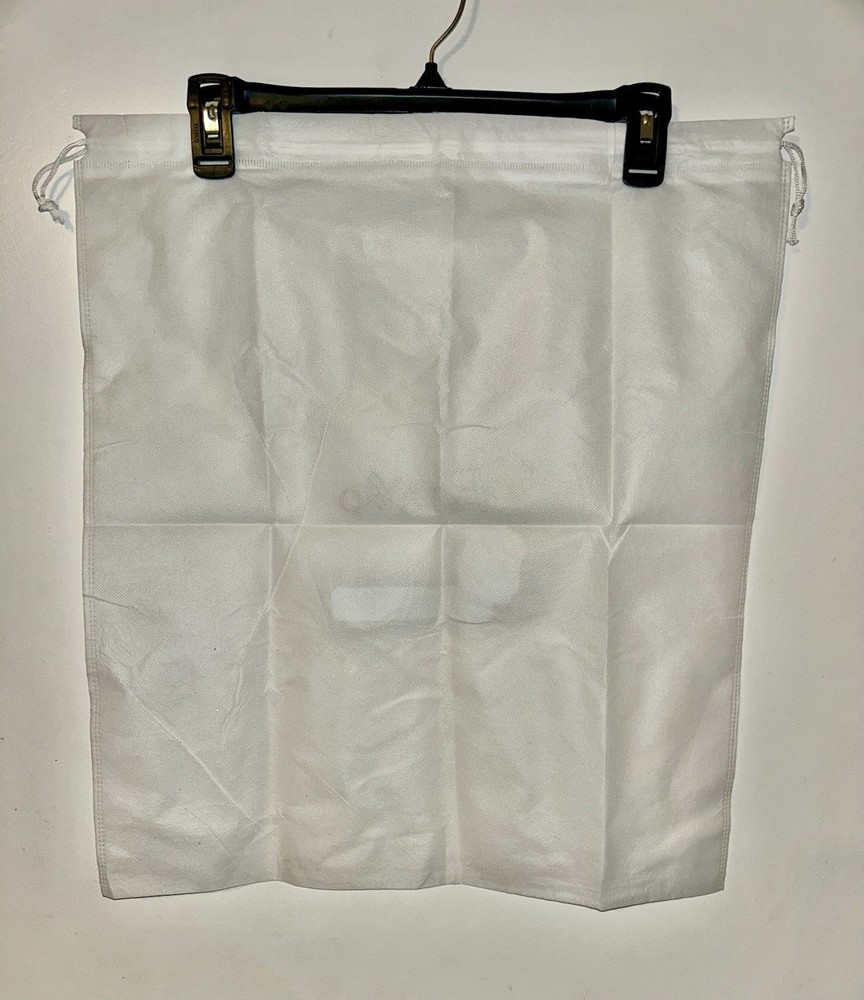 White woven Drawstring Relaxko Sitz Bath Bag New