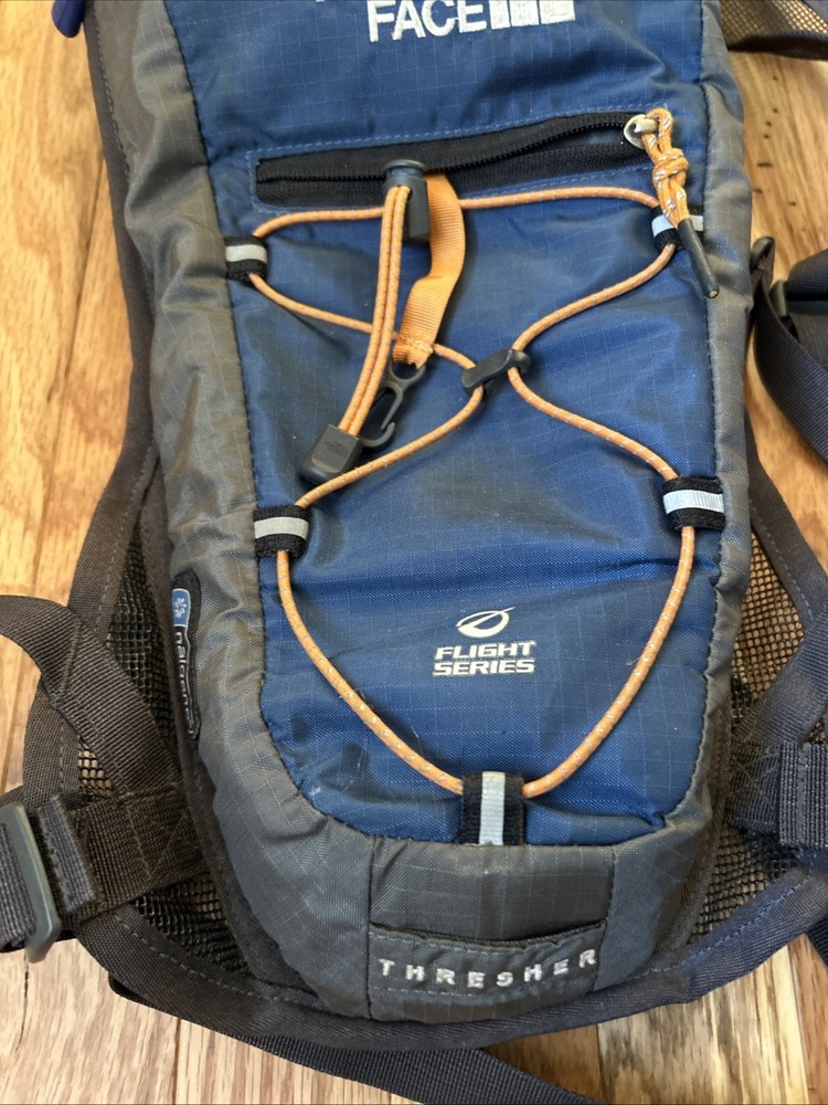 North Face Flight Series Thresher Hiker Hydration Pack Blue Gray With Bladder