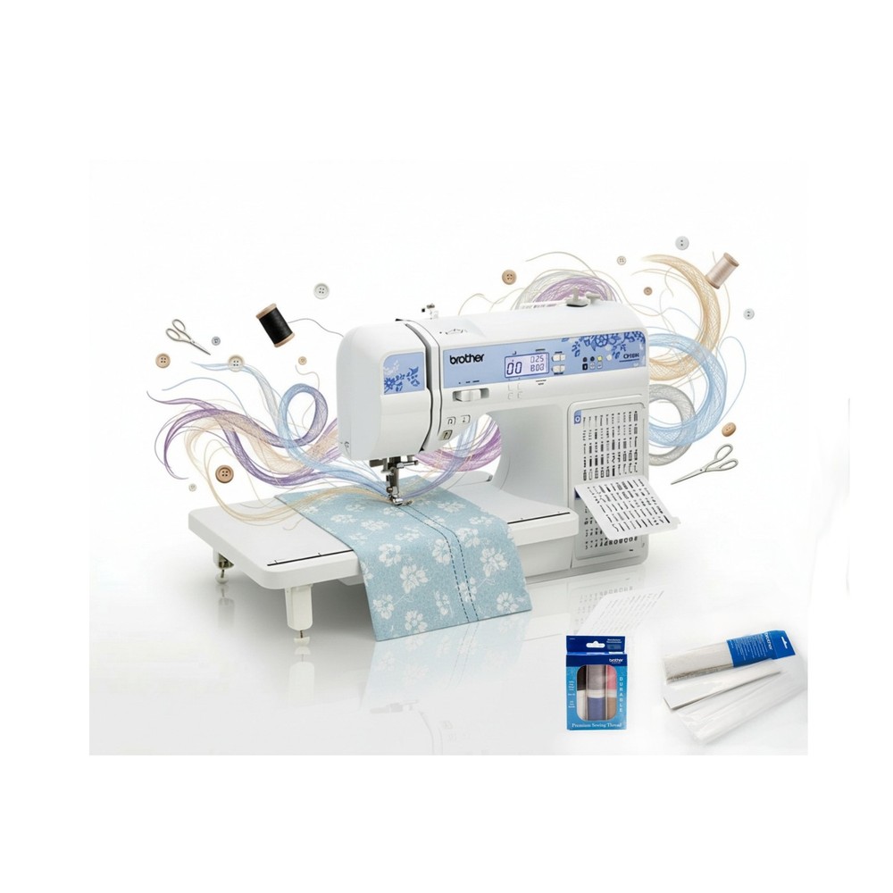 Brother Computerized Sewing Machine with  Accessories Bundle