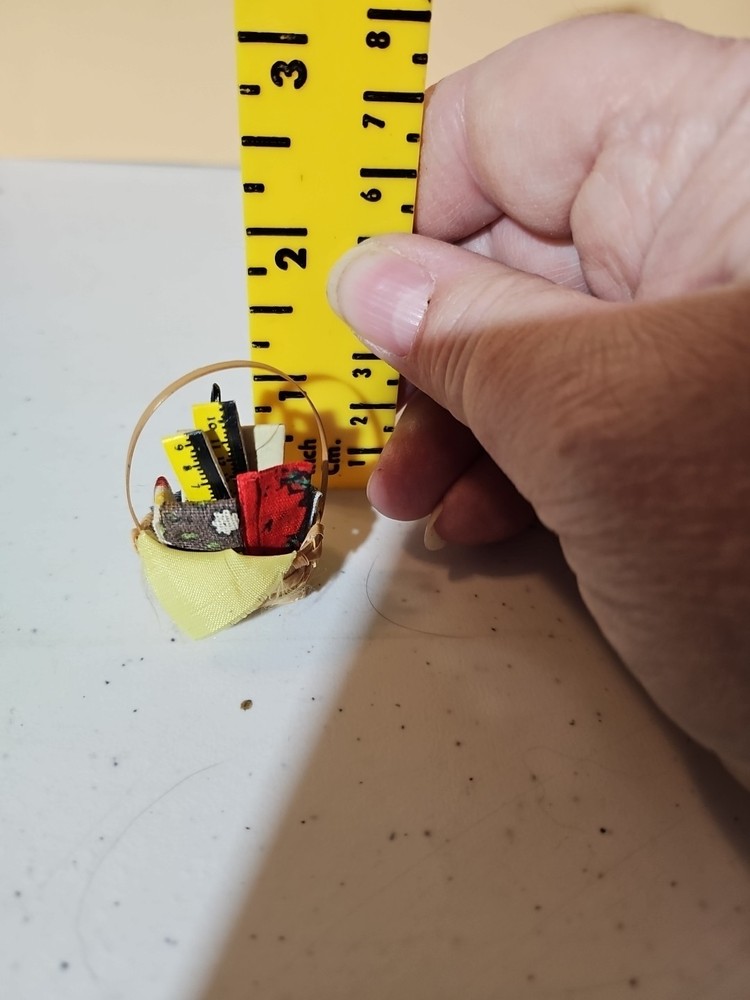 Mineature Sewing Basket