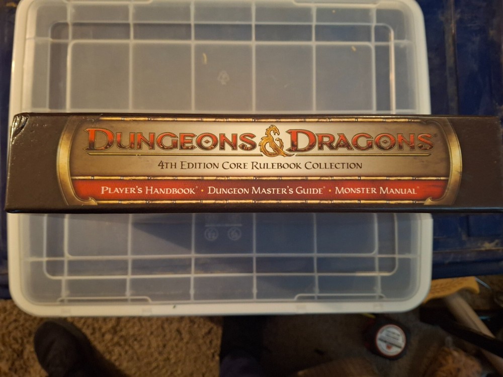 Dungeons & Dragons - Dungeon Master's Guide 2008 Core Rules 4th Ed Set of 3